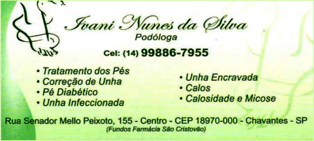 Ivani Nunes da Silva Podologa