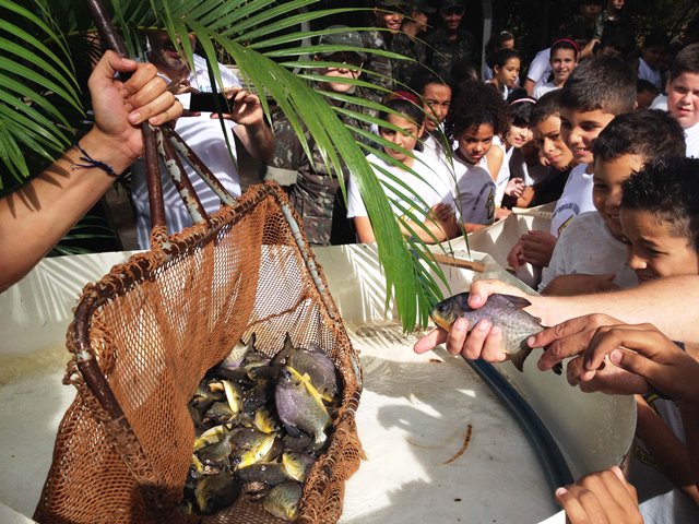 Soltura de peixes em Rio Pardo (2)