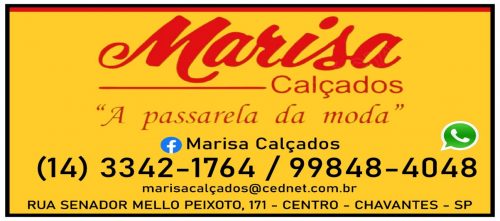 MARISA CALÇADOS A PASSARELA DA MODA - FONE: (14) 3342-1764 / (14) 9 9848-404